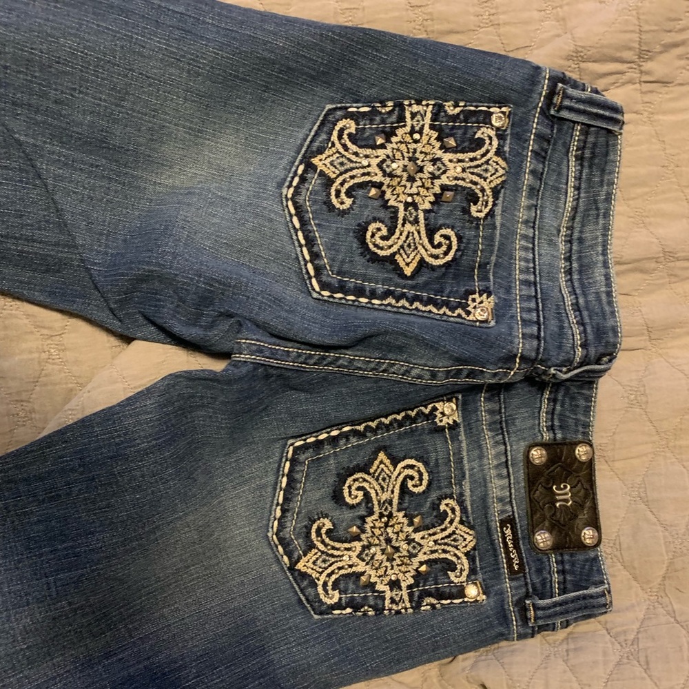 Miss Me boot cut jeans size 30